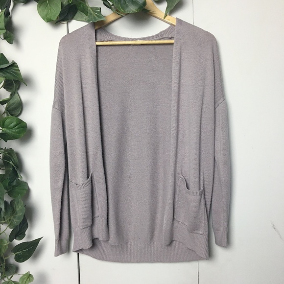 2/$35🌿GARAGE Warm Light Purple Cardigan